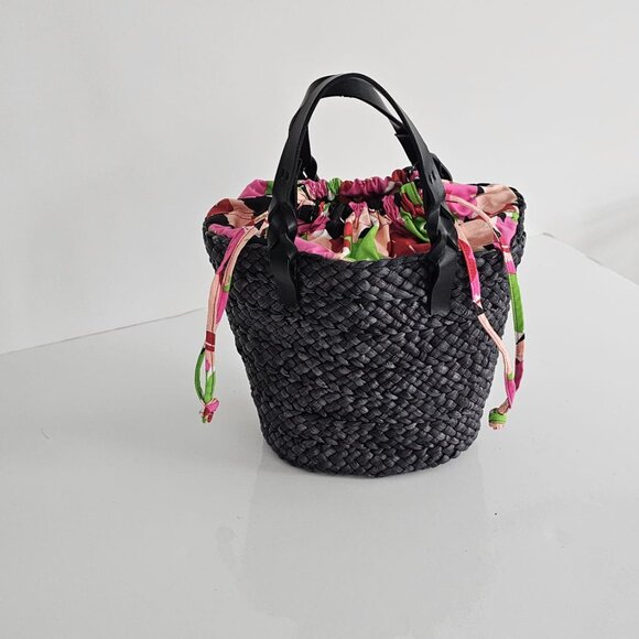 SUPER CUTE ANNE KLEIN STRAW BAG. NWOT.๐๐๐ - Picture 3 of 12